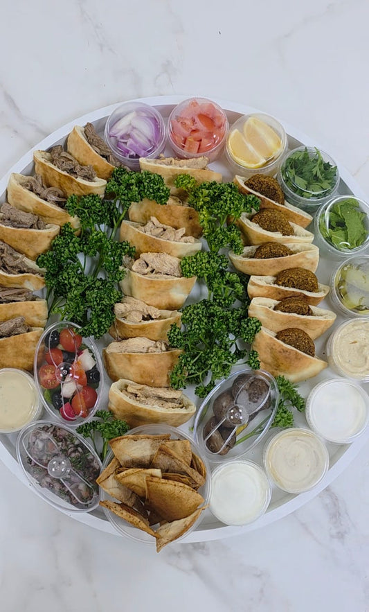 The Beirut Street Food Spread